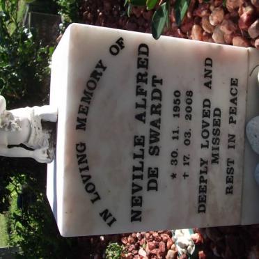 SWARDT Neville Alfred, de 1950-2008