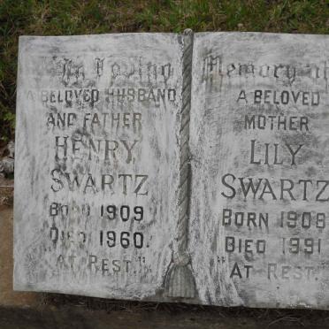 SWARTZ Henry 1909-1960 &amp; Lily 1908-1991