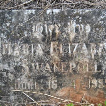 SWANEPOEL Maria Elizabeth -1955