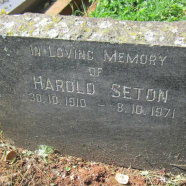 SETON Harold 1910-1971