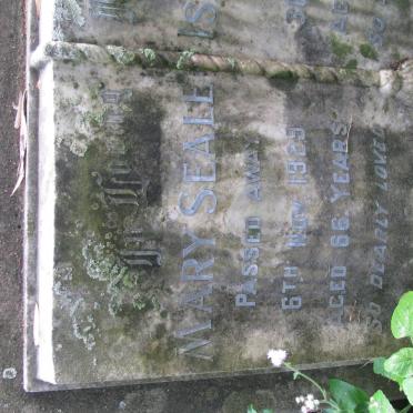 SEALE Mary -1925 :: SEALE Isabel -1952