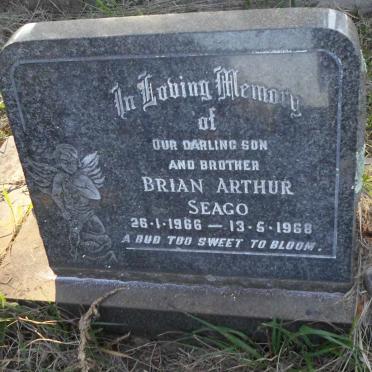 SEAGO Brian Arthur 1966-1968