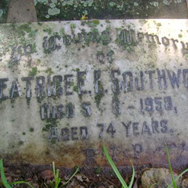 SOUTHWOOD Beatrice E. E. -1958