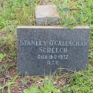 SCHREECH Stanley O'Callaghan -1972