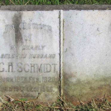 SCHMIDT George Henry 1920-1956