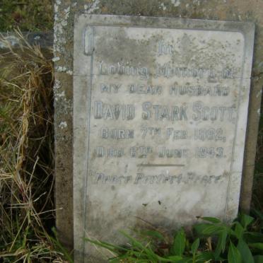 SCOTT David Stark 1882-1943