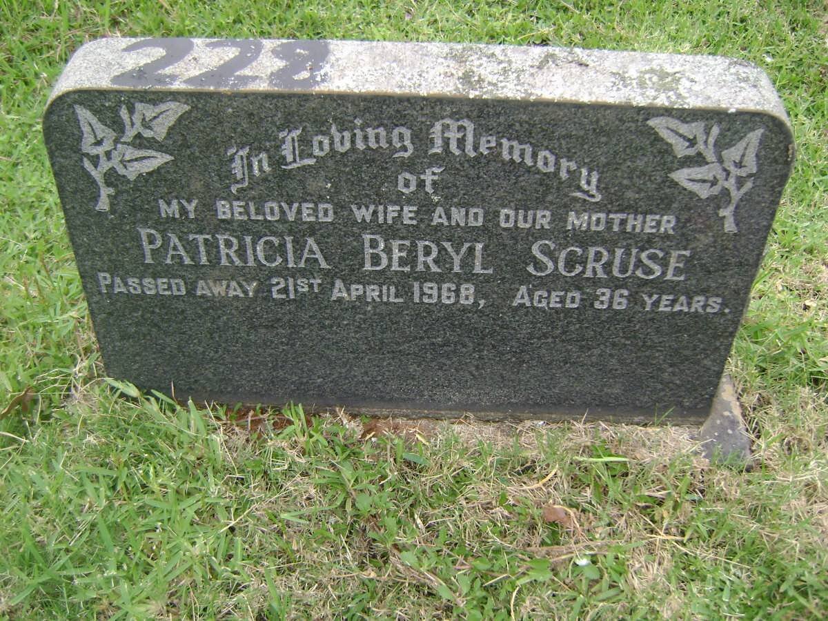 SCRUSE Patricia Beryl -1968