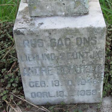 SCHUTTE Andre 1948-1959