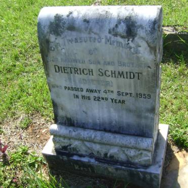 SCHMIDT Dietrich -1959