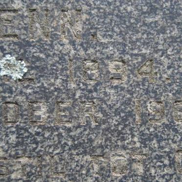 SCHWENN Johan Willem Adolph 1894-1965