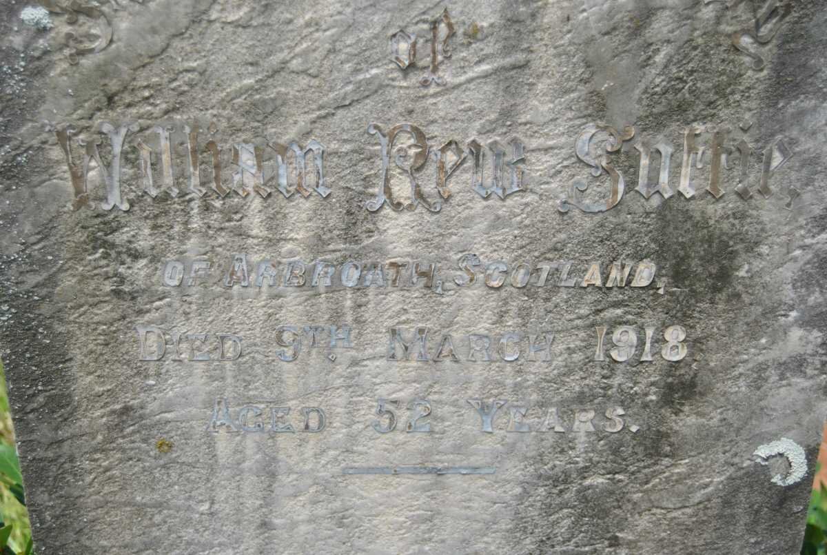 SUTTIE William Rew -1918