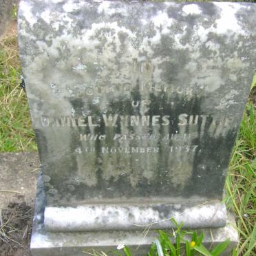 SUTTIE Daniel Wynnes -1937