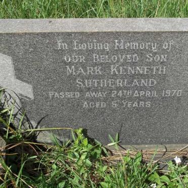 SUTHERLAND Mark Kenneth -1970