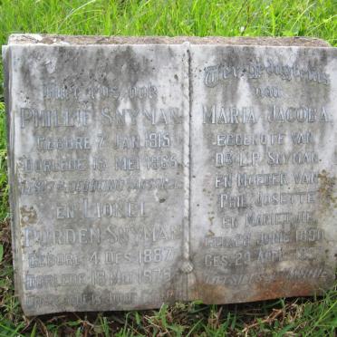 SNYMAN Lionel Purden 1887-1976 &amp; Maria Jacoba 1890-1957 :: SNYMAN Phillie 1915-1965