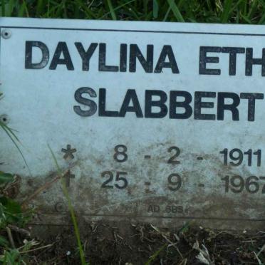 SLABBERT Daylina Ethel 1911-1967