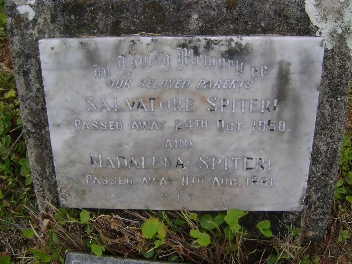 SPITERI Salvatore -1950 &amp; Madalena -1961