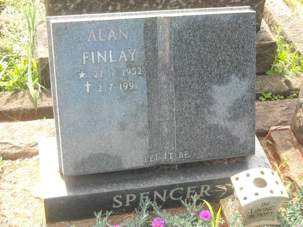 SPENCER Alan Finlay 1952-1991