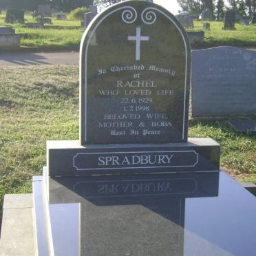 SPRADBURY Rachel 1929-1998