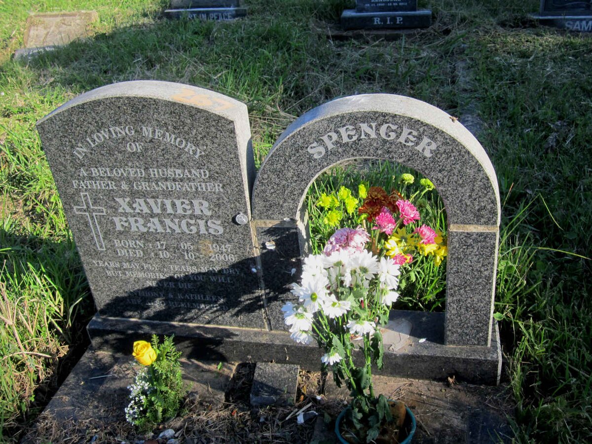 SPENCER Xavier Francis 1947-2006