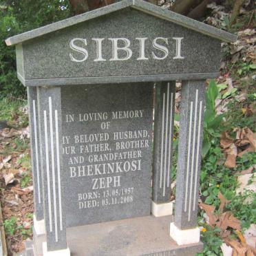 SIBISI Bhekinkosi Zeph 1957-2008