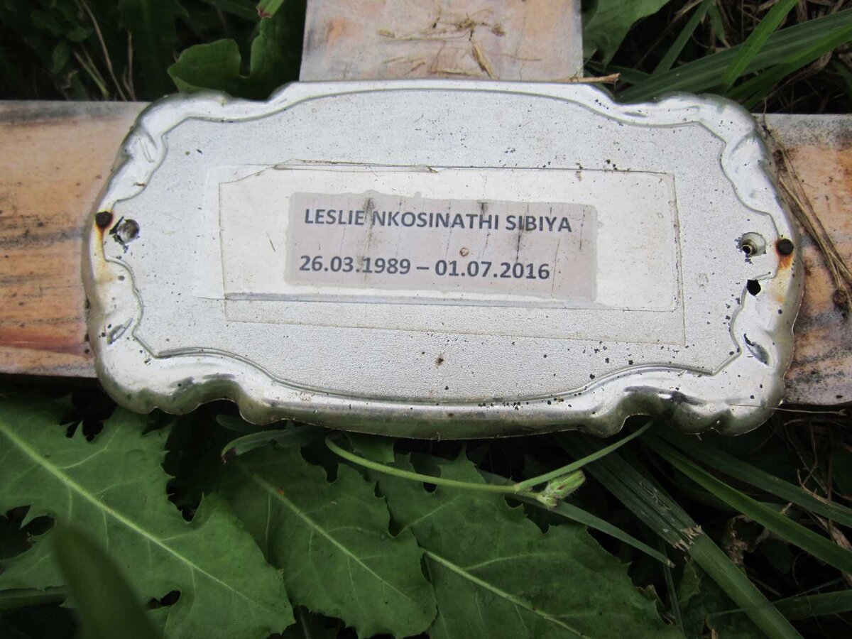 SIBIYA Leslie Nkosinathi 1989-2016