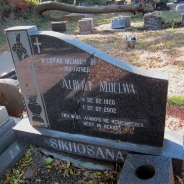 SIKHOSANA Albert Mdelwa 1926-2002