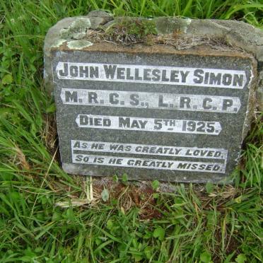 SIMON John Wellesley -1925