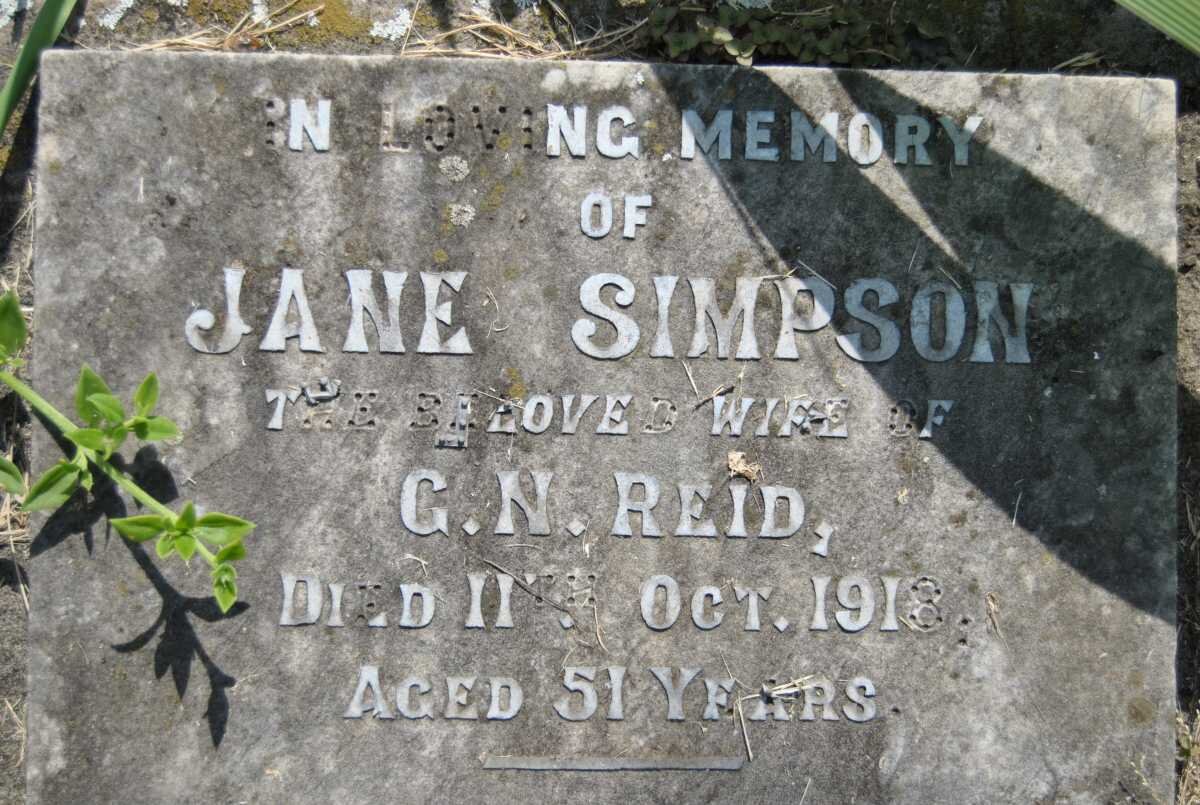 SIMPSON Jane -1918