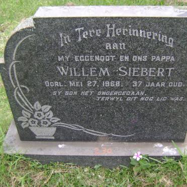 SIEBERT Willem -1968