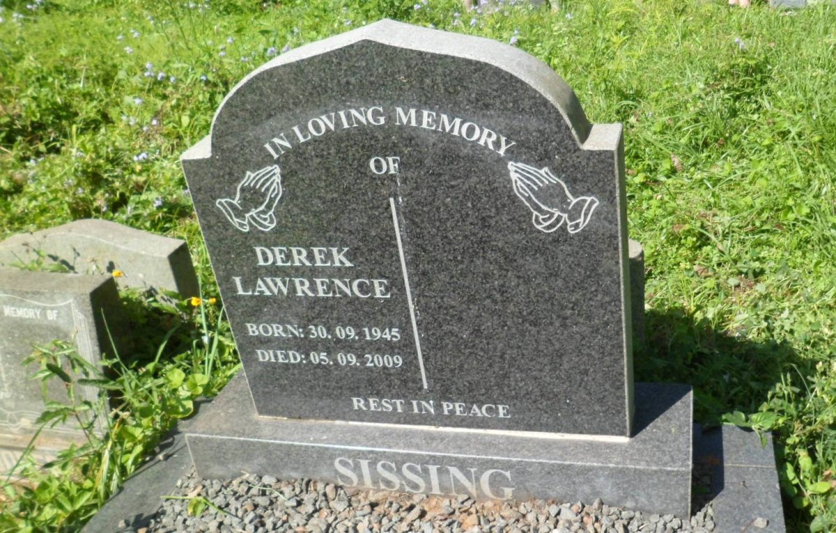 SISSING Derek Lawrence 1945-2009