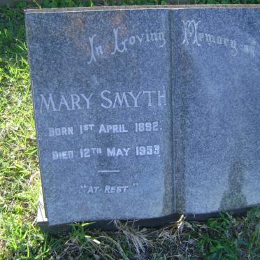 SMYTHE Mary 1892-1953