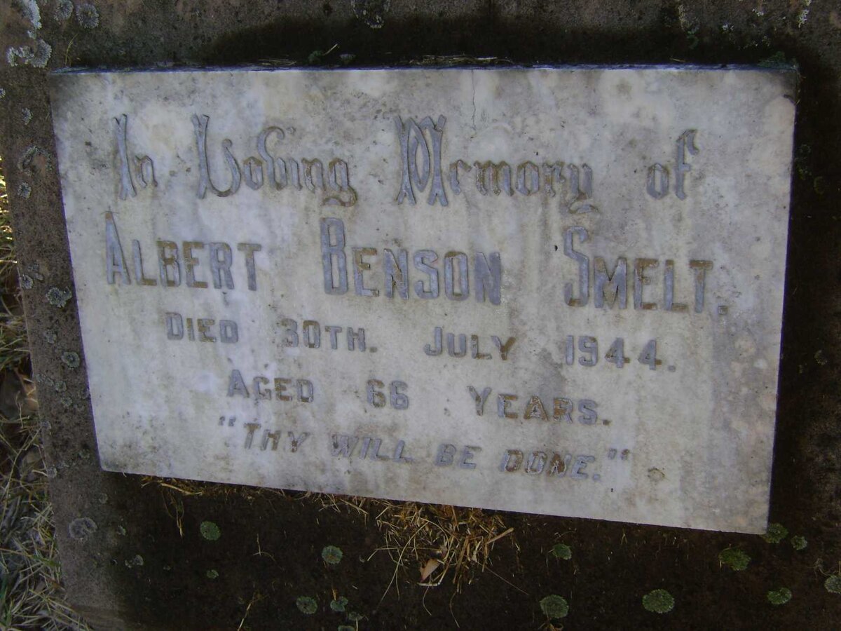 SMELT Albert Benson -1944