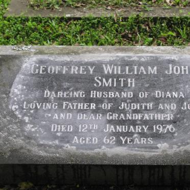 SMITH Geoffrey William John -1976