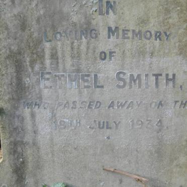 SMITH Ethel -1934