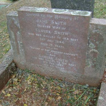 SMITH Samuel -1967 &amp; Jane -1944