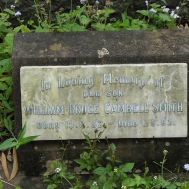 SMITH William Bruce Campbell 1952-1953