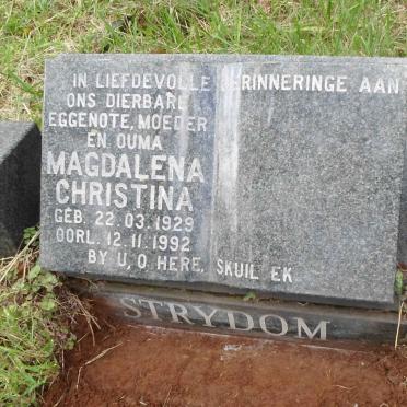 STRYDOM Magdalena Christina 1929-1992