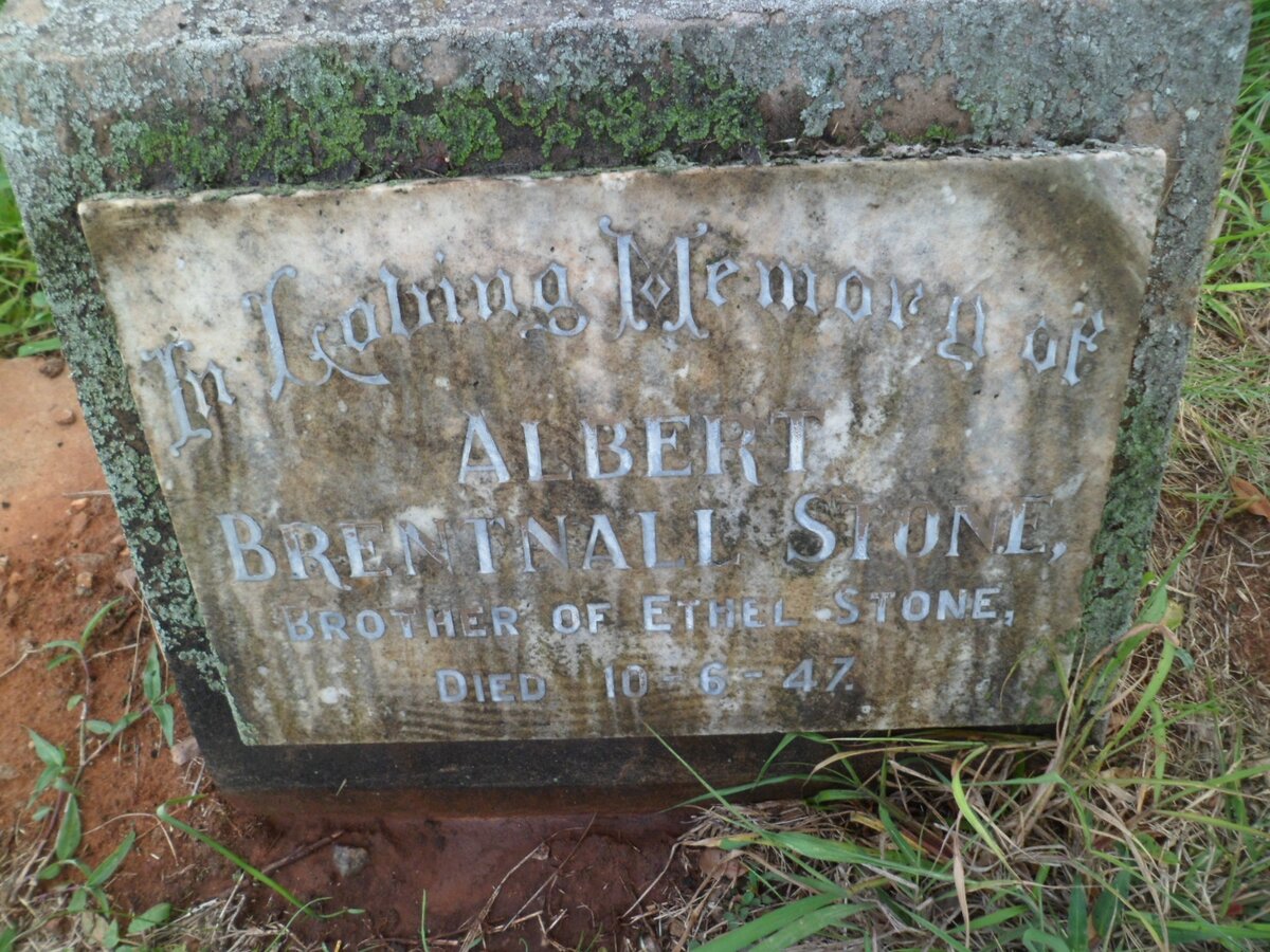 STONE Albert Brentnall -1947
