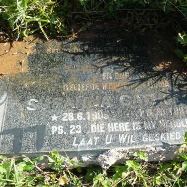 STEYN Susanna Catharina 1908-1997