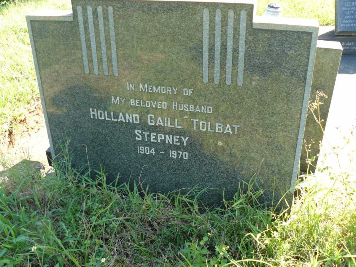 STEPNEY Holland Gaill Tolbat 1904-1970