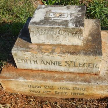 ST LEGER Edith Annie 1880-1964