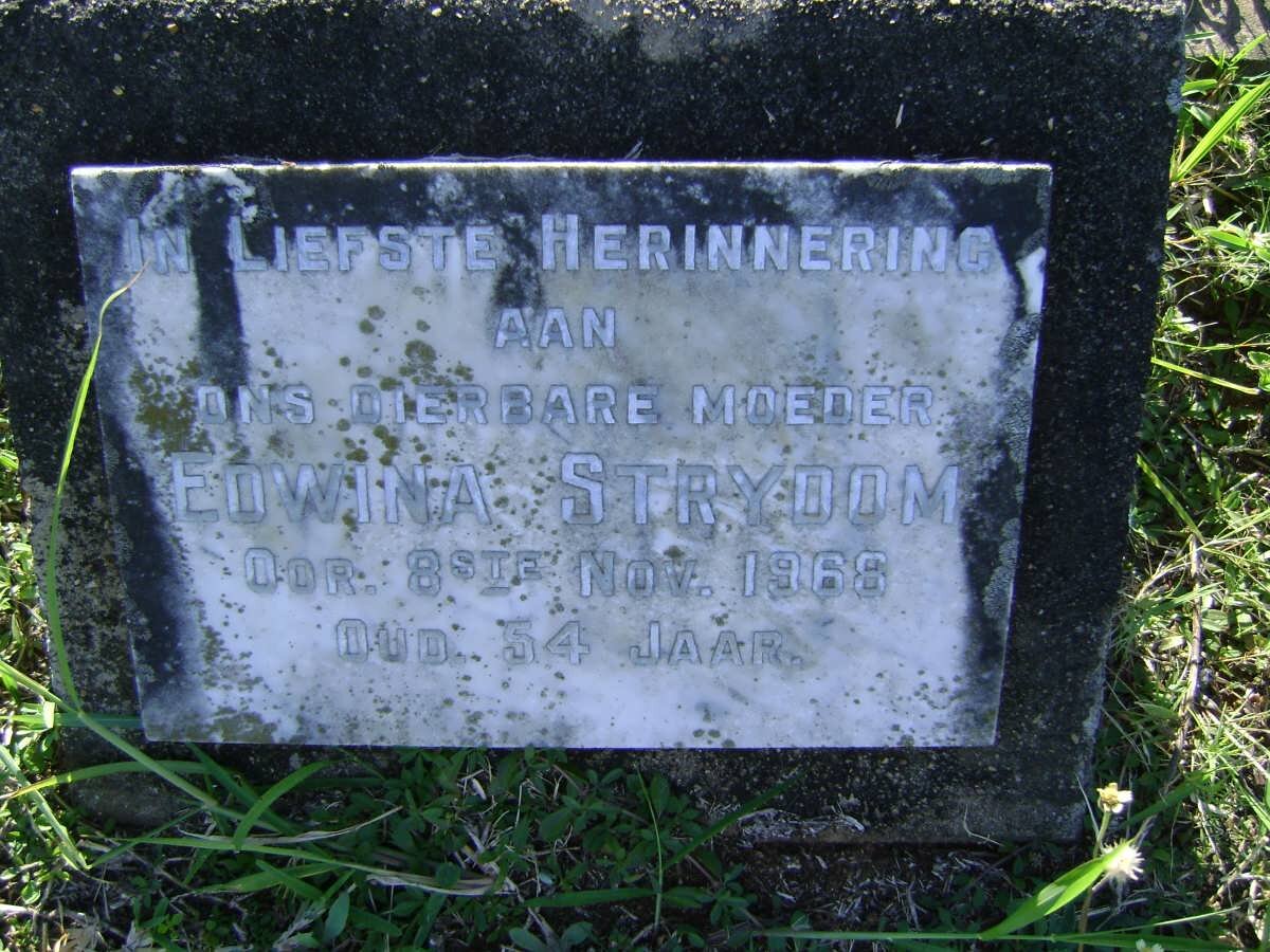 STRYDOM Edwina -1968
