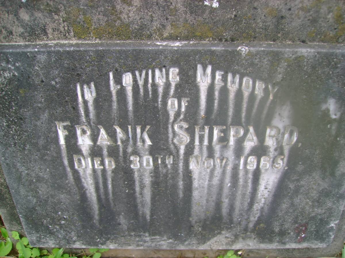 SHEPARD Frank -1965