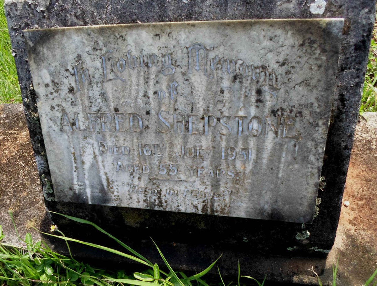 SHEPSTONE Alfred -1951