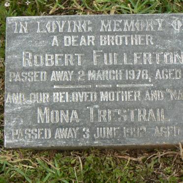 TRESTRAIL Mona -1992 :: FULLERTON Robert -1976