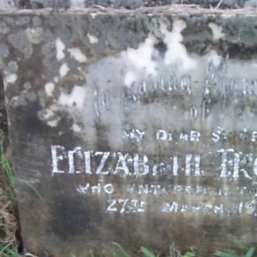 TROTTER Elizabeth -1930