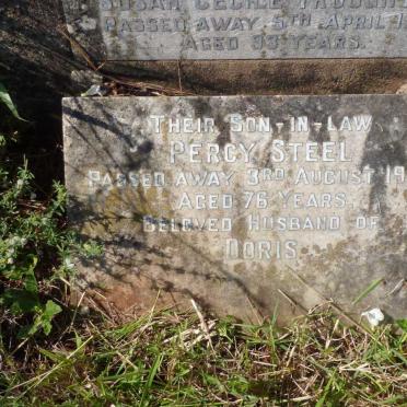 TROUGHTON Joseph -1936 &amp; Susan Cecile -1950 :: STEEL Percy -1969