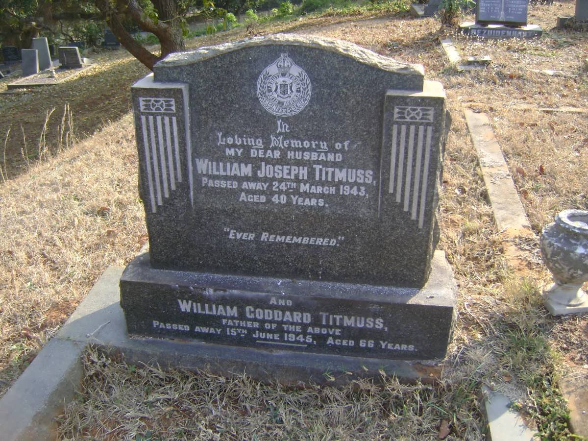 TITMUSS William Goddard -1945 :: TITMUSS William Joseph -1943