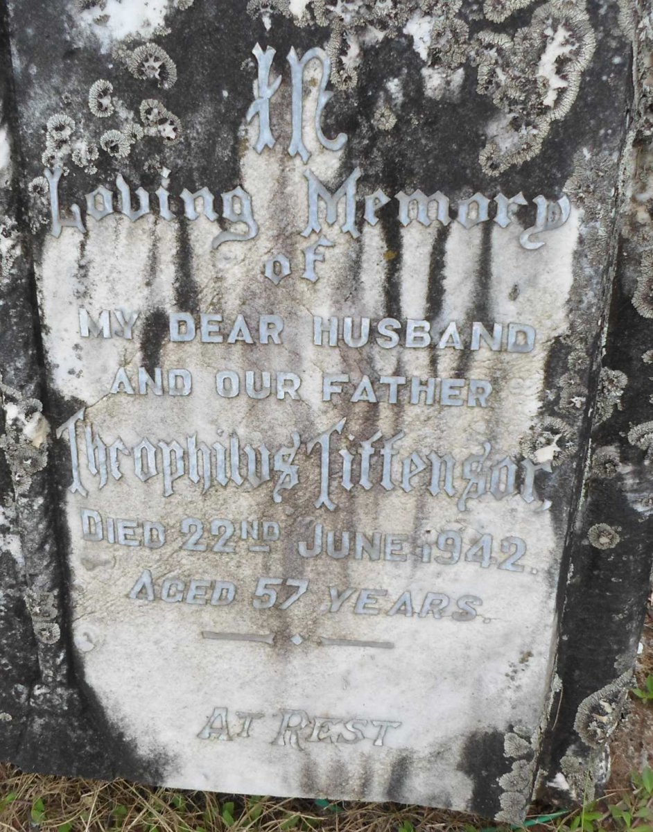 TITTENSOR Theophilus -1942