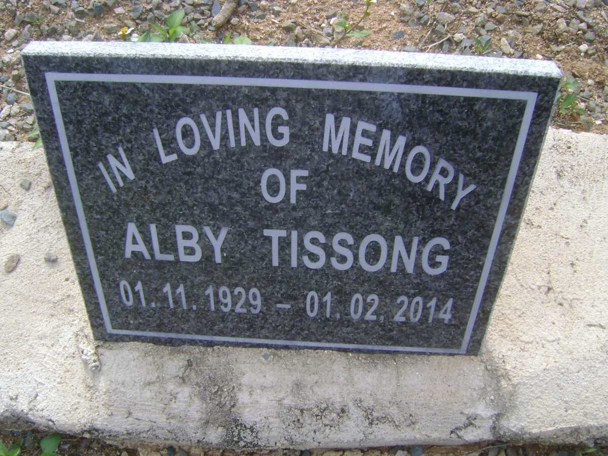 TISSONG Alby 1929-2014